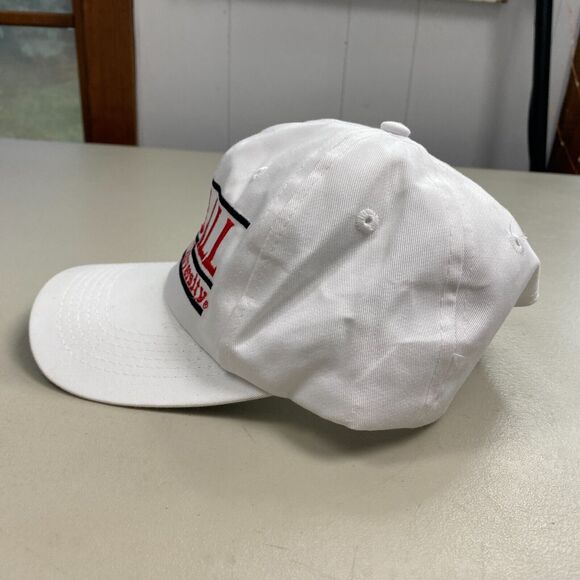 Illinois State Fighting Illini Baseball Cap Snapback Hat Russell Athletics White - Picture 3 of 11